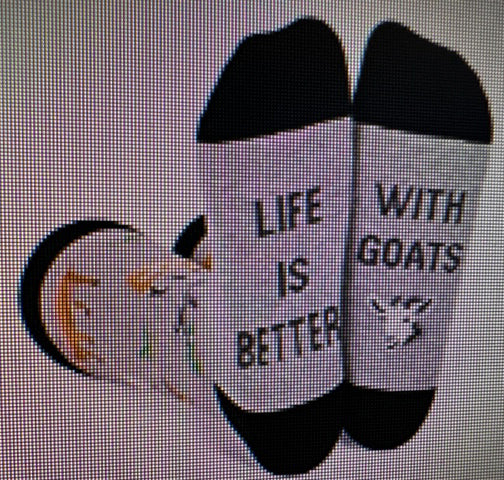Life is Better with Goats Socks